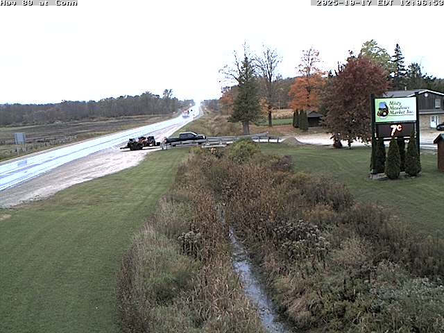 Highway 89 (Conn) Camera 2 (Looking West) (near Grey Road 14)
