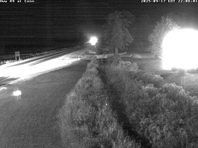 Highway 89 (Conn) Camera 2 (Looking West) (near Grey Road 14)