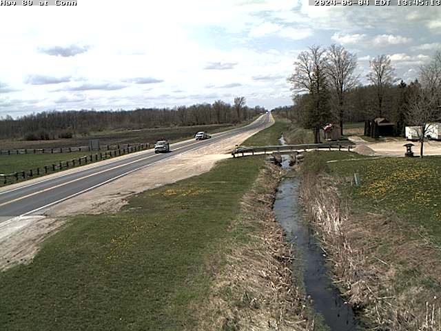 Highway 89 (Conn) Camera 2 (Looking West) (near Grey Road 14)
