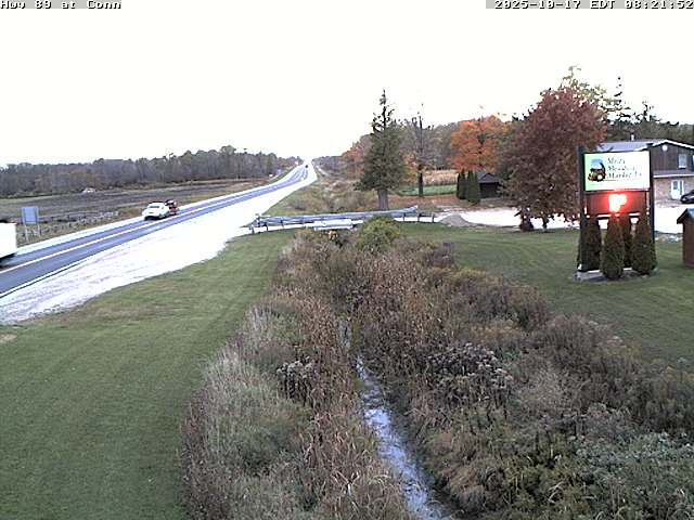 Highway 89 (Conn) Camera 2 (Looking West) (near Grey Road 14)