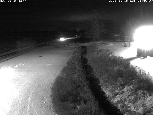 Highway 89 (Conn) Camera 2 (Looking West) (near Grey Road 14)