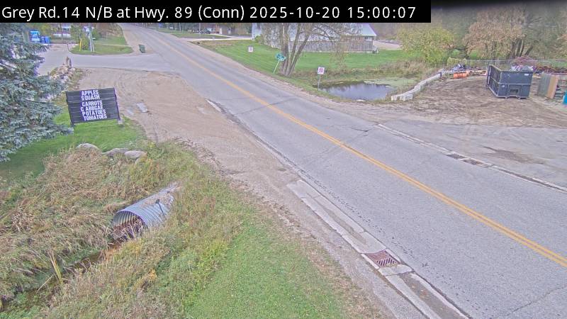 Grey Road 14 (Conn) Camera 1 (Looking North)
