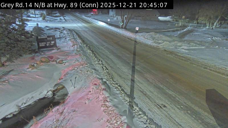 Grey Road 14 (Conn) Camera 1 (Looking North)