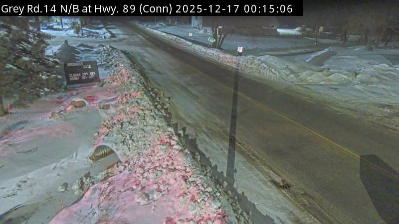 Grey Road 14 (Conn) Camera 1 (Looking North)