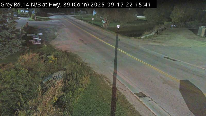 Grey Road 14 (Conn) Camera 1 (Looking North)