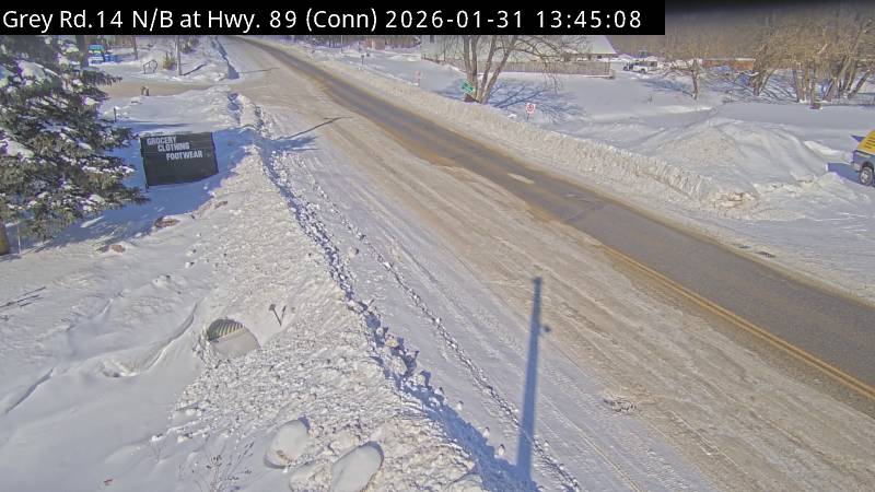 Grey Road 14 (Conn) Camera 1 (Looking North)