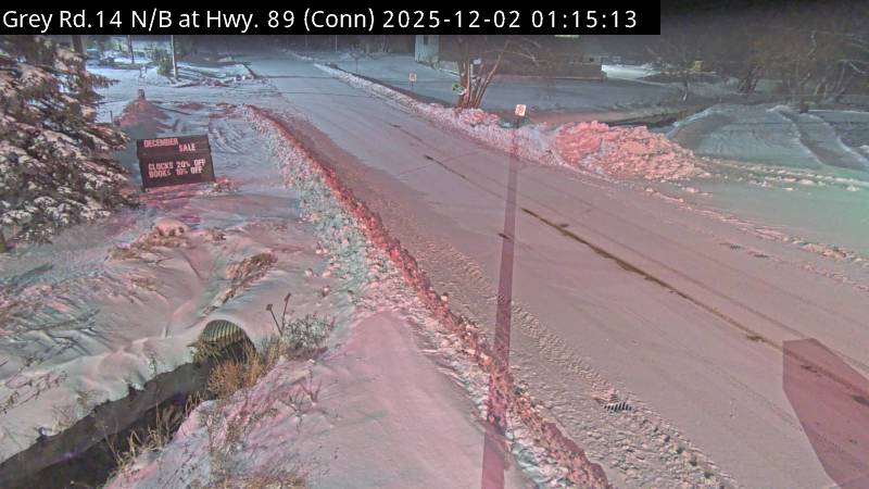 Grey Road 14 (Conn) Camera 1 (Looking North)