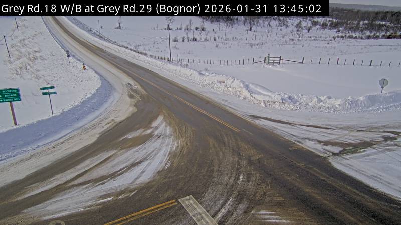 Grey Road 18 and Grey Road 29 (north of Bognor)