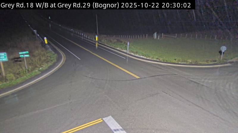 Grey Road 18 and Grey Road 29 (north of Bognor)