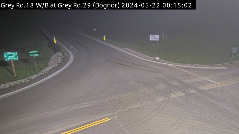 Grey Road 18 and Grey Road 29 (north of Bognor)