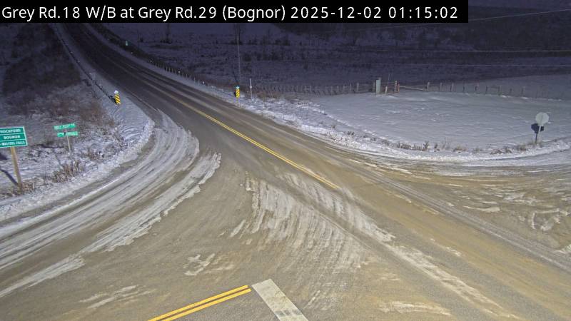 Grey Road 18 and Grey Road 29 (north of Bognor)