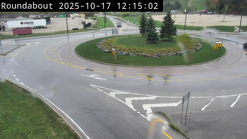 Grey Road 19 and Grey Road 119 Roundabout