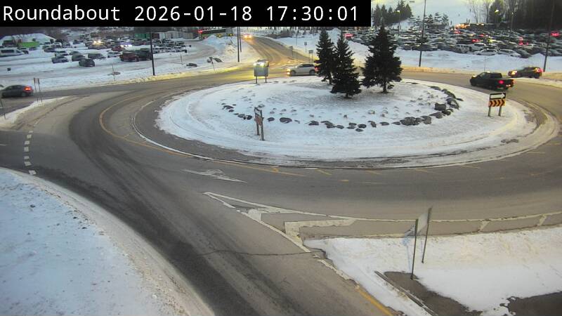 Grey Road 19 and Grey Road 119 Roundabout