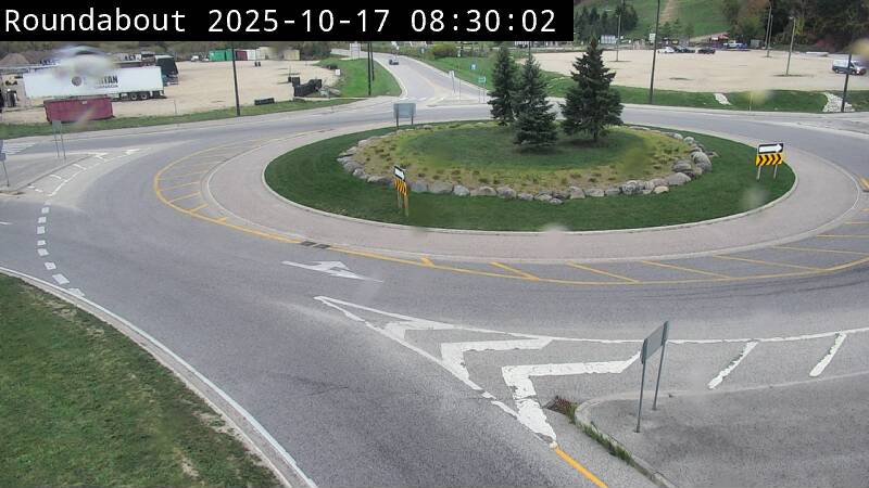 Grey Road 19 and Grey Road 119 Roundabout