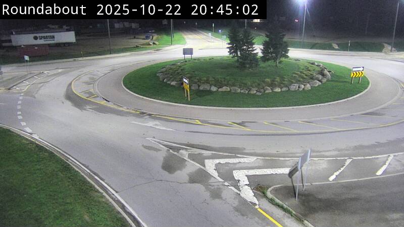 Grey Road 19 and Grey Road 119 Roundabout