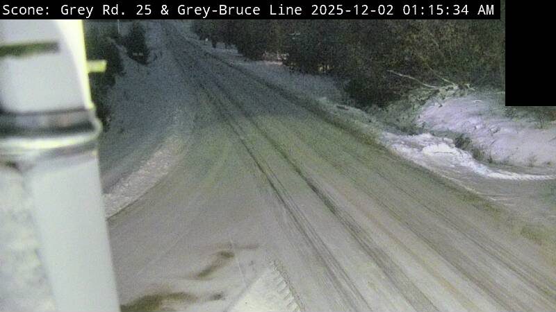 Grey Road 25 and Grey-Bruce Line / Bruce Road 10 (Scone)