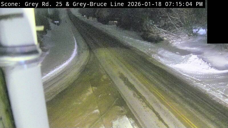Grey Road 25 and Grey-Bruce Line / Bruce Road 10 (Scone)
