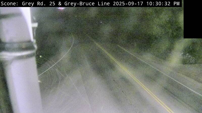 Grey Road 25 and Grey-Bruce Line / Bruce Road 10 (Scone)