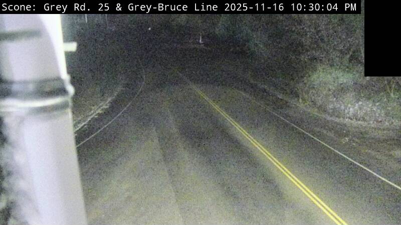 Grey Road 25 and Grey-Bruce Line / Bruce Road 10 (Scone)