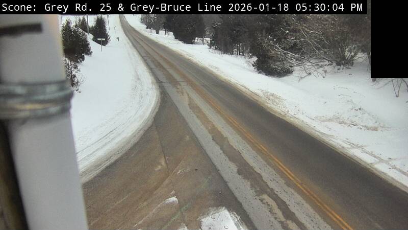 Grey Road 25 and Grey-Bruce Line / Bruce Road 10 (Scone)