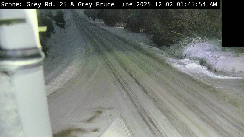 Grey Road 25 and Grey-Bruce Line / Bruce Road 10 (Scone)